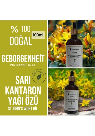 Geborgenheit Sarı Kantaron Yağı Özü 100 ML