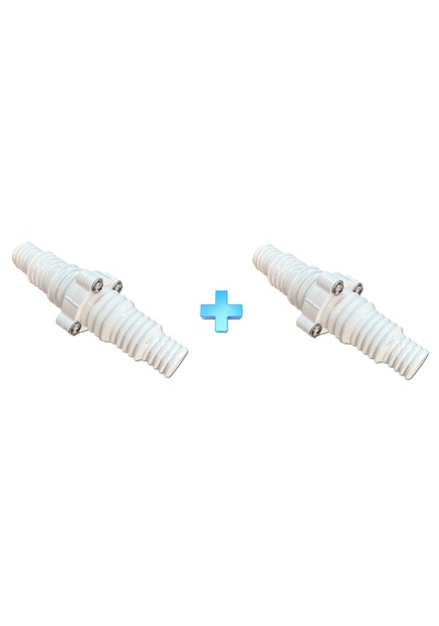 2'li Plastik Çek Valf. 25-32-38mm. Sealux Çek Valf