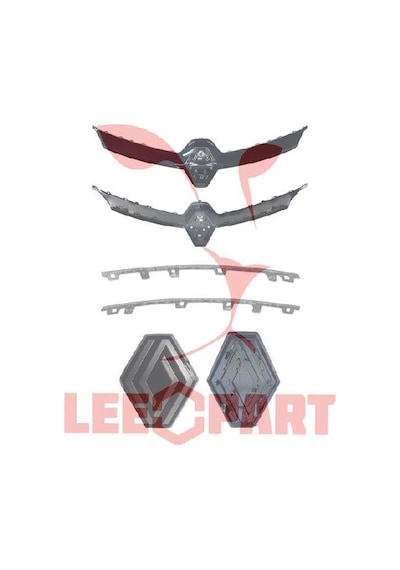 Ön Panjur Çıta Takımı Ön Logo Renault Clio 5 623841043r Leeopart 43160