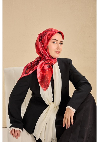 Silk Home Twill İpek Eşarp 11512-20 Mavi