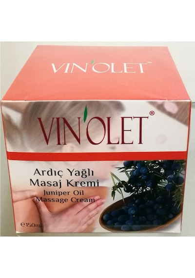 Vinolet Ardıç Yağlı Masaj Kremi 2 x 150 ML