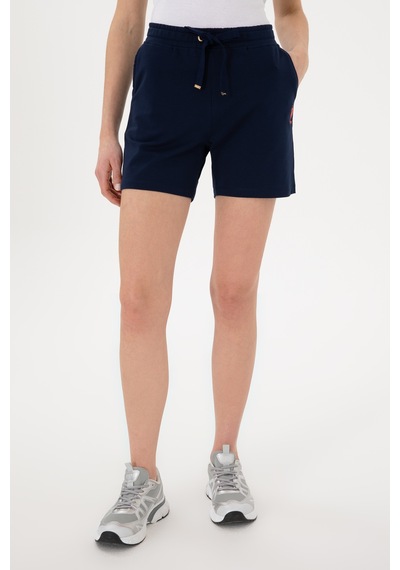 U.s. Polo Assn. Kadın Lacivert Şort Örme 50300840-vr033 Lacivert