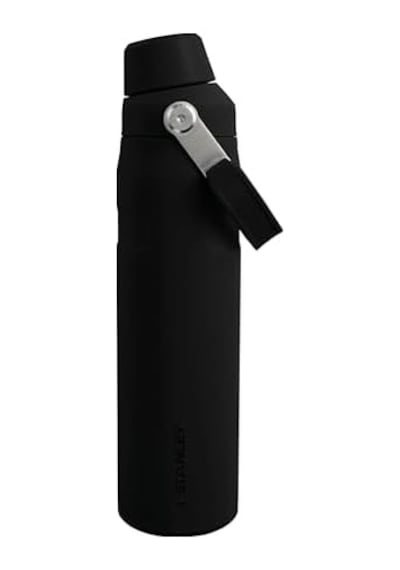 Aerolight Iceflow Fast Flow İçecek Şişesi, 0.60 Litre, Siyah Açık Beyaz
