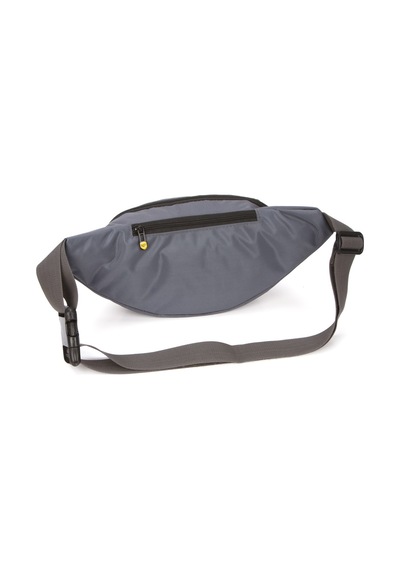Newish Polo Erkek Usb Kulaklık Çıkışlı Crossbody Çapraz Göğüs Omuz Ve Bel Çantası New328 Gri