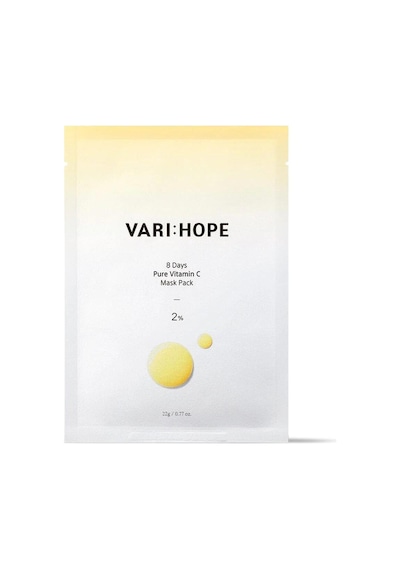 Varı Hope 8 Days Brıghtenıng Mask Wıth Pure Vıtamın C 5ea C Vitamini İçeren Aydınlatıcı Ve Canlandırıcı Maske