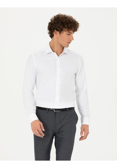 Pierre Cardin Erkek Beyaz Desenli Gömlek 50275692-vr013 Beyaz Pierre Cardin Erkek Beyaz Desenli Gömlek 50275692-vr013 Beyaz