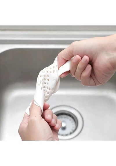 2'li Yapışkanlı Silikon Lavabo Süzgeci Kötü Koku Ve Pislik Tutucu Banyo Mutfak Gider Kapağı Plasti Diğer