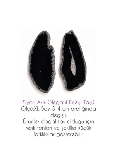 Erilsa Sertifikalı Zirkon Taşlı Plaka Siyah Akik Taşı Kolye Çok Renkli