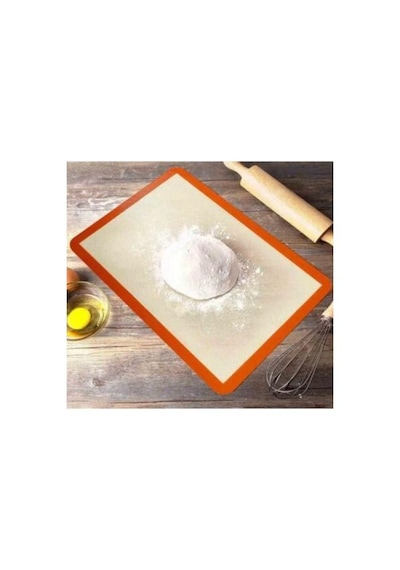 Silikon Silpat Pişirme Matı 30x40 Cm Yapışmaz Fırın Matı Hamur Açma Ve Pişirme Altlığı