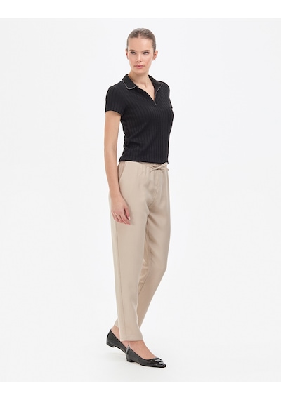 Pierre Cardin Kadın Kum Pantolon Kanvas-chino 50318197-vr085