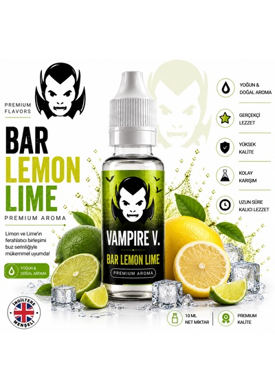 Vampire V. Bar Lemon Lime Aroma