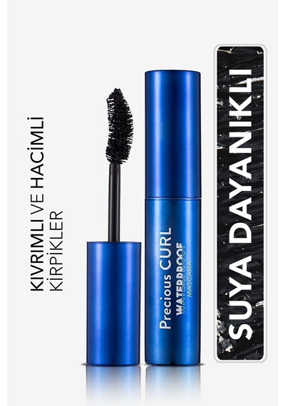 Flormar Hacim Ve Kıvrım Veren Waterproof Maskara (YOĞUN SİYAH) - Precious Curl Mascara - 003 - 8690604542376 Flormar Hacim Ve Kıvrım Veren Waterproof Maskara (YOĞUN SİYAH) - Precious Curl Mascara - 003 - 8690604542376