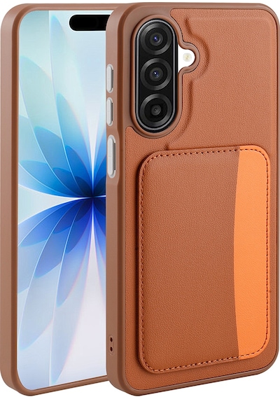 Galaxy Uyumlu A17 Kılıf Kartlıklı Zore X-kart Silikon Kapak - Siyah Siyah