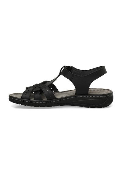 Polaris 158589.z5fx Siyah Kadın Düz Sandalet 000000000101986485 Siyah Polaris 158589.z5fx Siyah Kadın Düz Sandalet 000000000101986485 Siyah