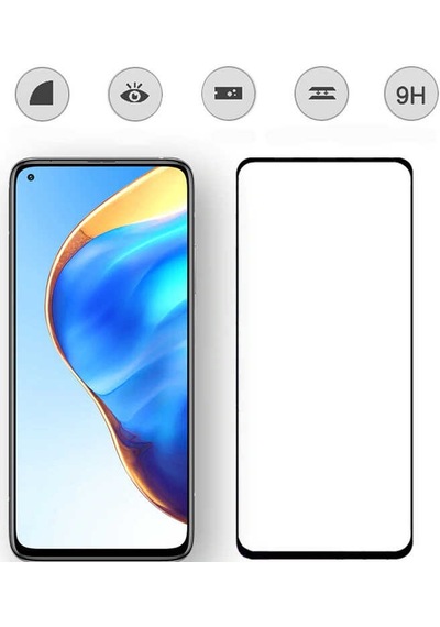 Xiaomi Mi 10T Pro 5G Kenarları Kırılmaya Dayanıklı Cam Ekran Film