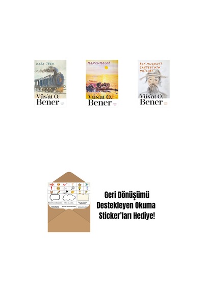 Kara Tren + Manzumeler + Bay Muannit Sahtegi'nin Notları + Okuma Sticker'ları