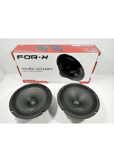 For-x Midrange 16cm For-x Xmd-1016n 160w 70rms 16cm Midrange Hoparlör