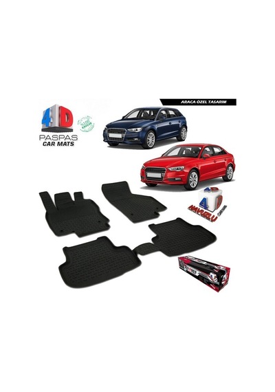 Audi A3 Hb Sd 4D Havuzlu Paspas 2012 ve Üzeri A+Plus