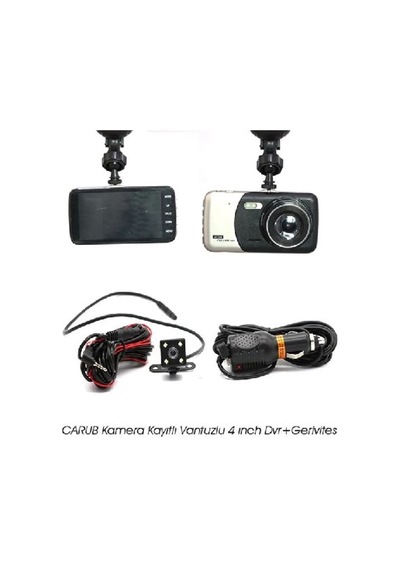 Kamera Kayıtlı Vantuzlu 4" Dış-geri