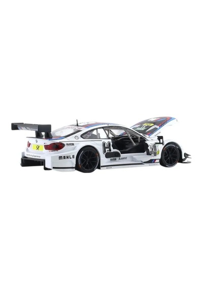 1:24 Ölçek Bmw M4 Dtm Beyaz Diecast Metal Model Araba Açılabilir Kapı Ve Kaput Çok Renkli