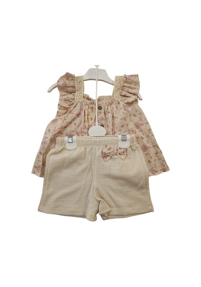 Babydoll Tulum Via Bej-pembe-12213 Bej
