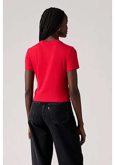 Levi's Kadın Essentıal Sporty Tee Kırmızı T-shirt - 005g4-0002-16036