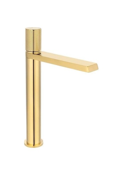 Fontana Yüksek Lavabo Bataryası Altın Altın