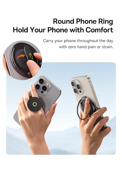 Baseus Magpro 2 Manyetik 360 Derece Ayarlanabilir Standlı Telefon Tutacağı Telefon Standı