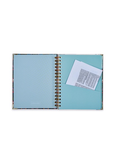 B5 Spiralli Planlayıcı Classic Floral - Morris Textile Çok Renkli