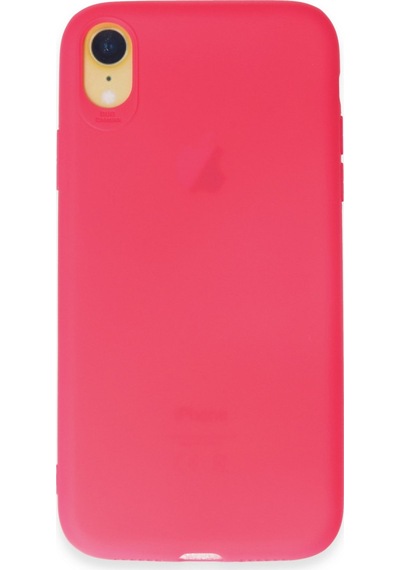 Apple iPhone Uyumlu Xr Kılıf First Silikon - Pembe Bzsxx00 1