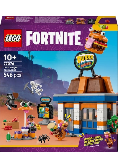 LEGO® Fortnite® Durrr Burger Restoranı 77076 - 10 Yaş ve Üzeri Çocuklar için Video Oyunu Temalı Yaratıcı Oyuncak Yapım Seti (546 Parça) LEGO® Fortnite® Durrr Burger Restoranı 77076 - 10 Yaş ve Üzeri Çocuklar için Video Oyunu Temalı Yaratıcı Oyuncak Yapım Seti (546 Parça)