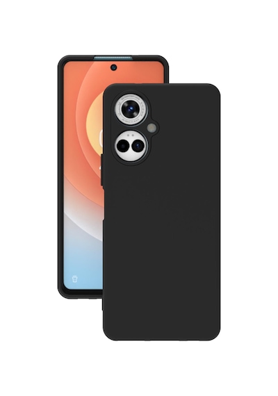Tecno Camon 19 Pro Kılıf Kamera Korumalı Silikon Rubber Arka Kapak Siyah