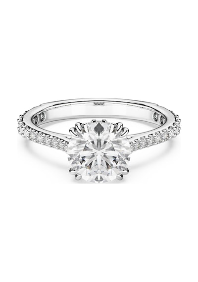 5717933 Swarovski Yüzük Re Stılla:rıng Cocr Pavé Whıte/upd 60 Metalik