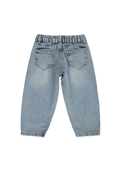 Civil Boys Beli Lastikli 2-5 Yaş Pantolon - Mavi Açık Mavi