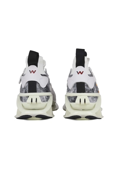 Greed Erkek Sneakers - Beyaz Sıyah 001