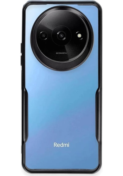 Newface Xiaomi Redmi A3 4g Kılıf Boyi Silikon Kapak - Siyah Mavi