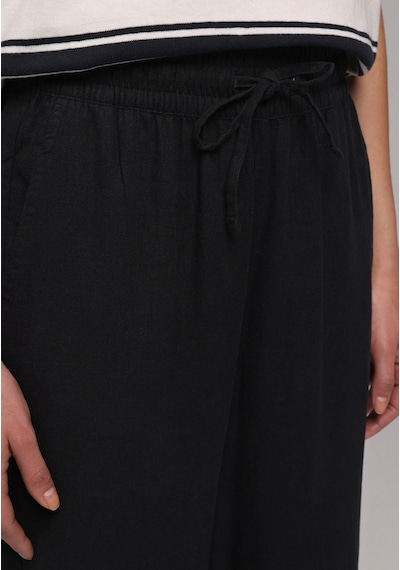 Colin's Colins Regular Fit Yüksel Bel Geniş Paça Kadın Siyah Pantolon Cl1079432 Q1.v2 Blk Siyah