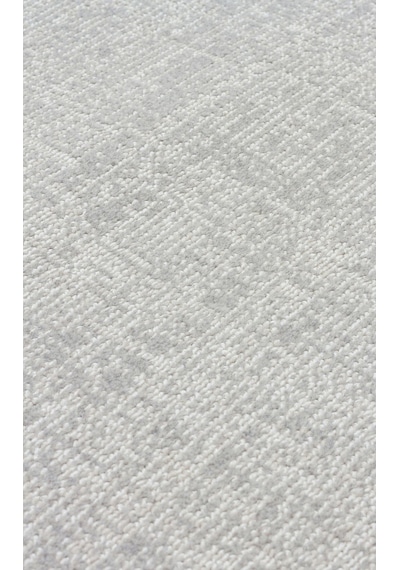 Eko Halı Kalaharı Klh Plain Silver Özel Dokuma Tekniği İle Üretilen Modern Sade Desenli Makine Halısı