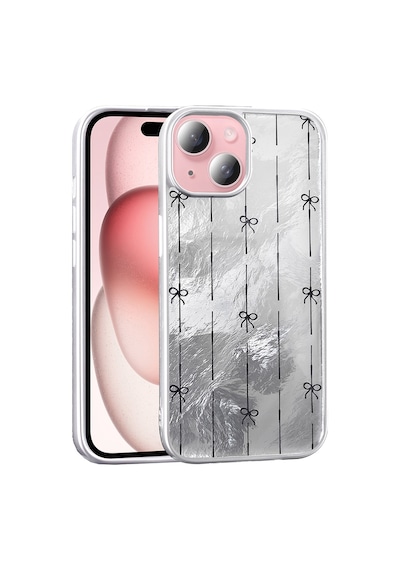 Apple     Uyumlu iPhone 13 Kılıf Desenli Zore Mep Kapak Küçük Fiyonk