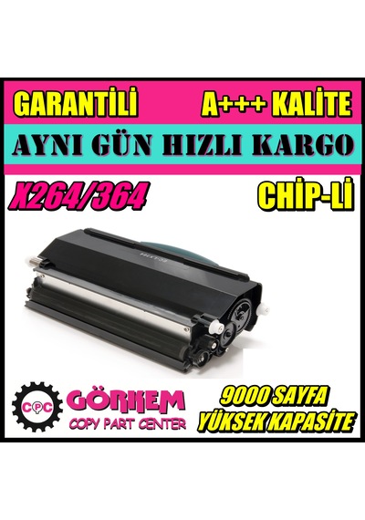 Lexmark X264 Uyumlu Toner (X264G11G)