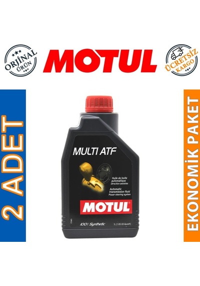 Motul Multi Atf Tam Sentetik Otomatik Şanzıman Yağı 2 x 1 L