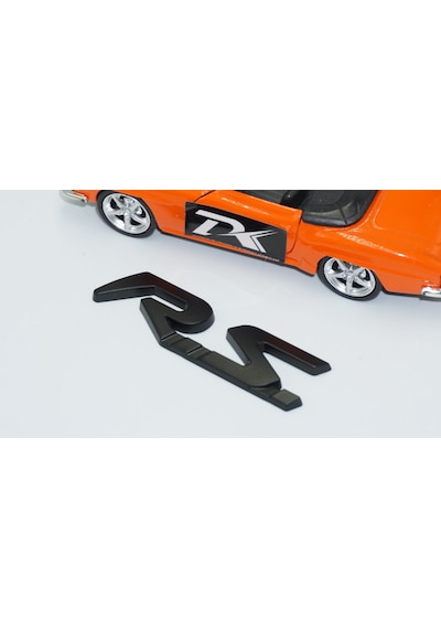 Dk Tuning Rs Bagaj 3m Siyah Metal Logo Arma Renault İle Uyumlu