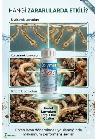 Oxymos 20 Ec 100 Ml - Sivrisinek Ve Karasinek Larva İlacı