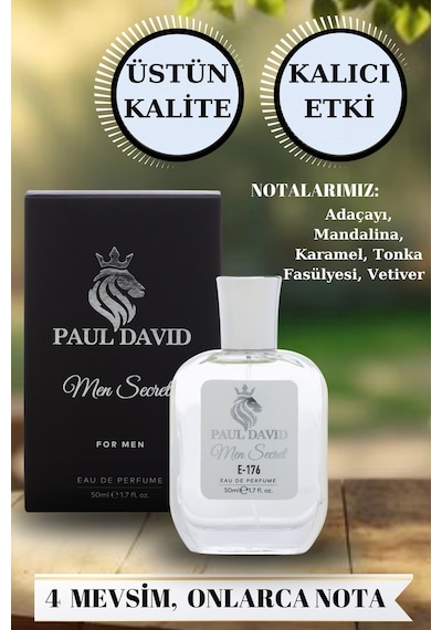 Paul David E-176 Erkek Parfüm 50 ML