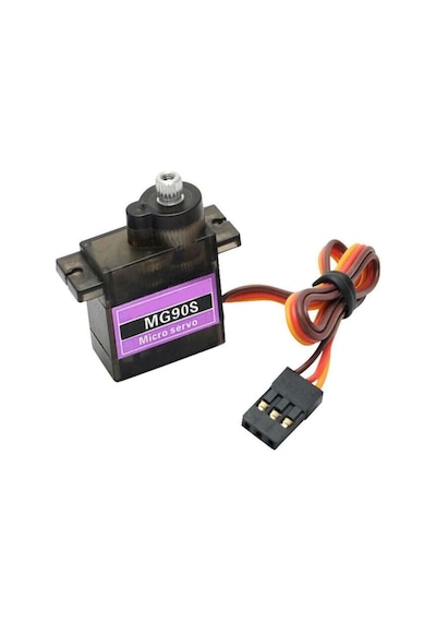 5v Mg90s Metal Dişli Servo Motor 180 Derece Dişli Kol Seti