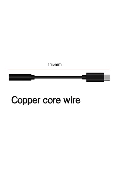 Type-c To 3.5mm Kulaklık Çevirici Dönüştürücü Type-c Kulaklık Adaptörü Dönüştürücü Tüm Modeller İçin