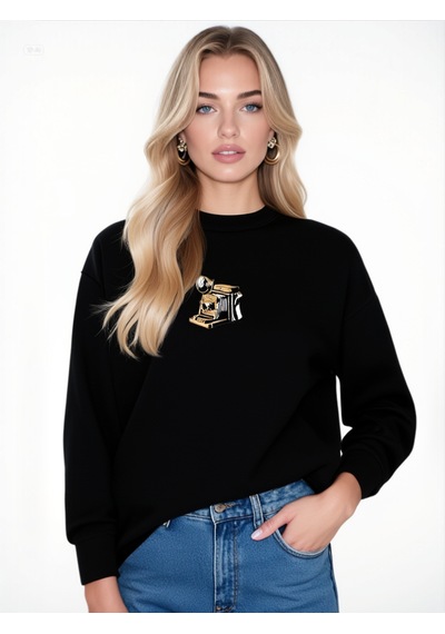 Ogc Vintage Unisex Sweatshirt Siyah