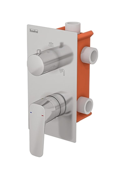 Ciera Pro 3 Yönlü Banyo Panel+batarya Kare-krom