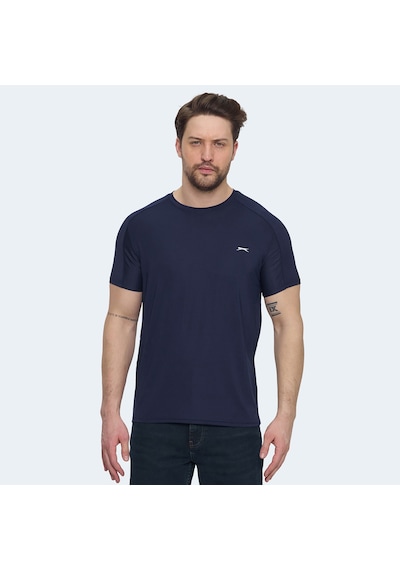 Slazenger VISHAL KTN Erkek  Lacivert Tişört