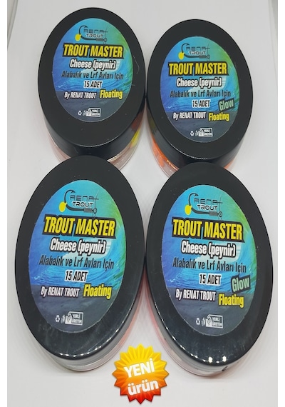 Renat Trout Master Peynir Kokulu Yüzen Kuyruklu Alabalık Yemi